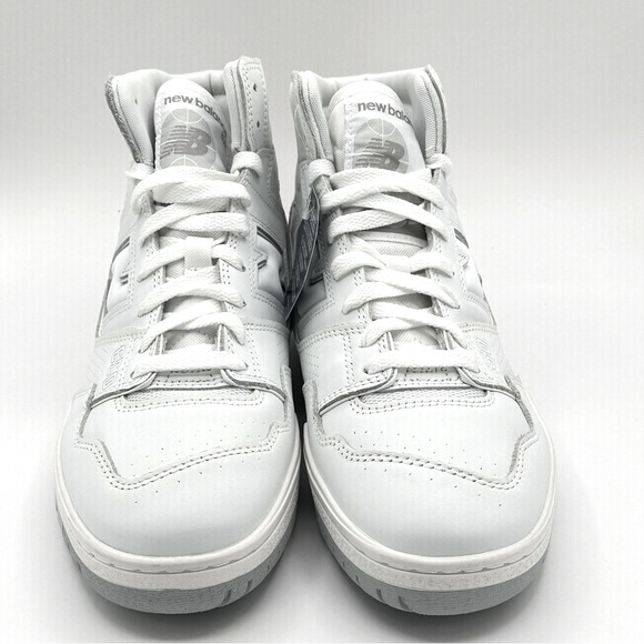 Men’s New Balance 650 Triple White Size 9.5 BB650RWW  New - Picture 2 of 9